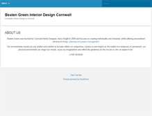 Tablet Screenshot of beatengreen.co.uk